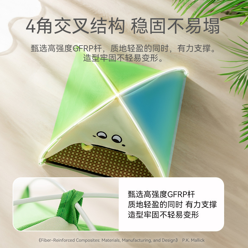 Primavera y verano perros transpirables cuatro estaciones refrescantes tiendas de mascotas generales de verano perros perros perros plegables perros perros al por mayor