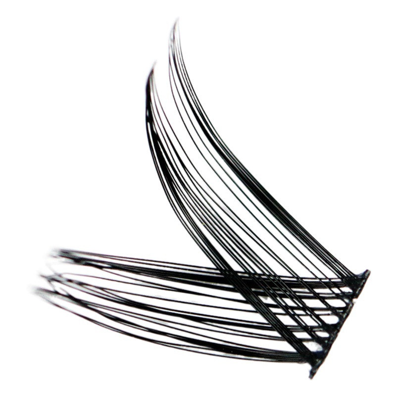 Europeo y americano transfronterizo nuevo DIY segmentado flor pelo pestañas postizas traje natural suave de gran capacidad solo racimo pestañas postizas