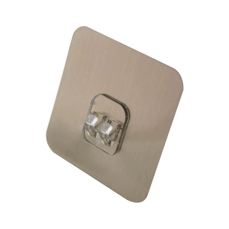 Creative transparency without marks, powerful hook Kitchen Bathroom, transparent wall routing hook waterproof hook free punch -free wholesale hook