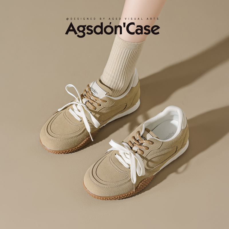 Augustion Ballet Wind Alemania Training Shoes para mujer 2025 nuevos zapatos Forrest planos de verano zapatos deportivos casuales de malla