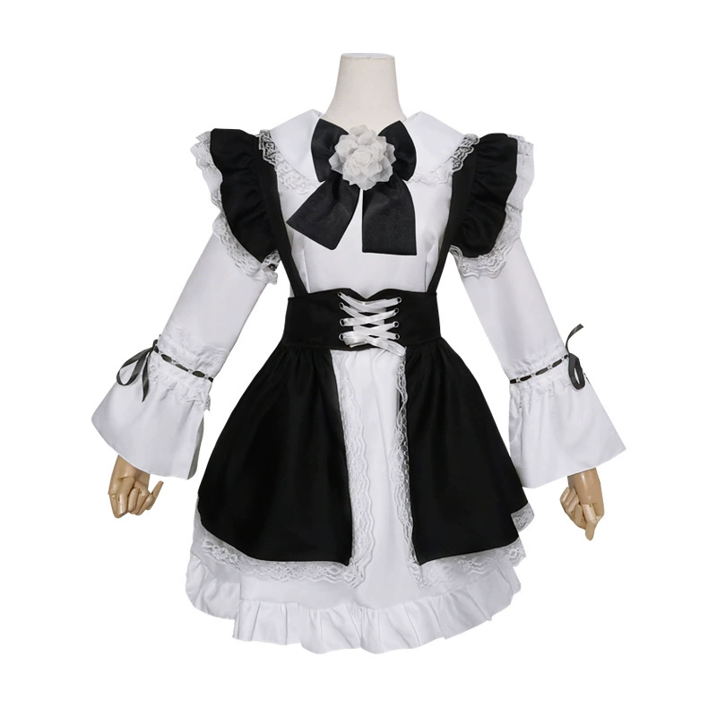 Кофейное платье, стиль Lolita