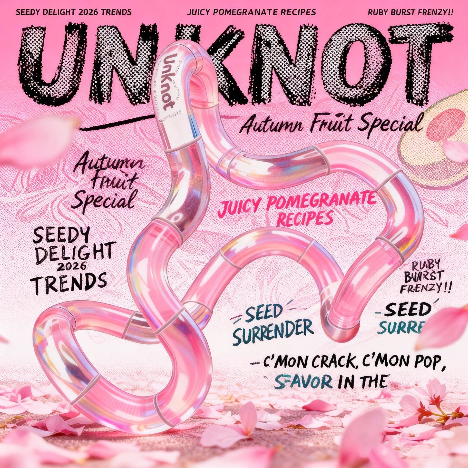 Unknot oficial genuino Twist Le Tang el mismo tipo de juguete de artefactos descomprimidos tango sensible a la temperatura decoloración pellizco pellizco pellizco 6