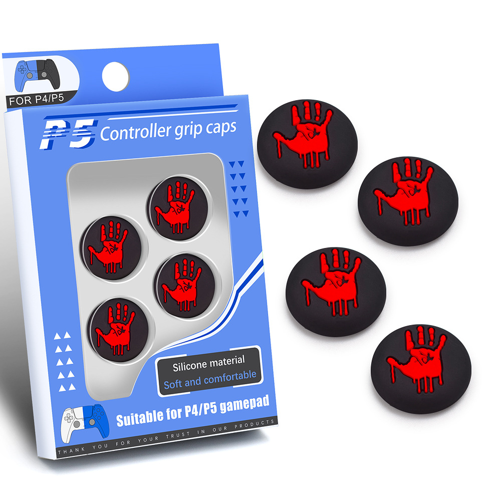 En stock PS5 mango Rocker Cap tapa de silicona PS5 juego mango Rocker tapa protectora botón tapa traje