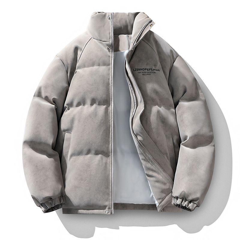 2025 New Winter Outdoor Windproof Warm Stand Collar Men's Clothing for Fathers, Grandfathers, and Elders MY-520 Cotton