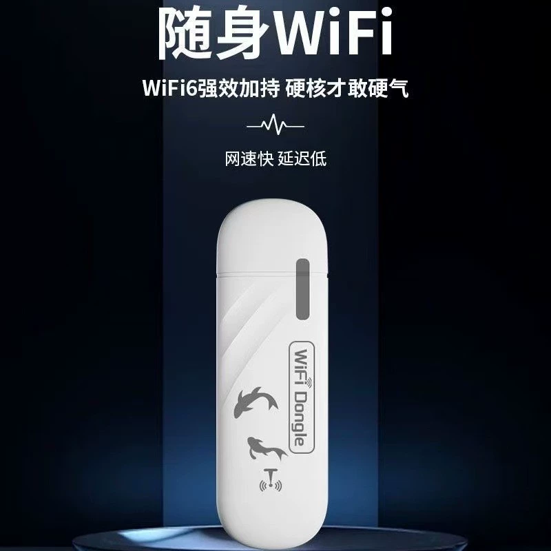 Портативный USB-маршрутизатор Wi-Fi6 для беспроводных сетей, мобильных устройств, автомобилей, общежитий, арендованных домов, с полным доступом к сети, беспроводная сетевая карта