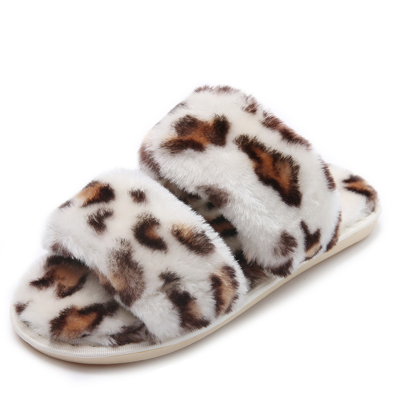 Leopard Print Slippers 1
