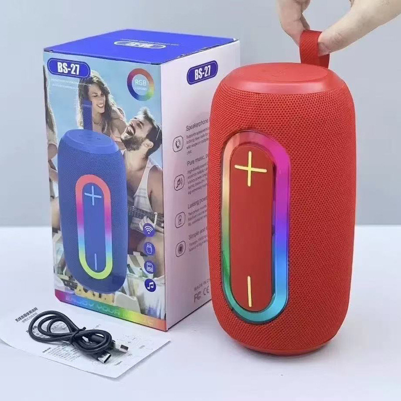新款蓝牙音箱重低音炮高音质大功率户外家用高颜值氛围灯便携音响|undefined