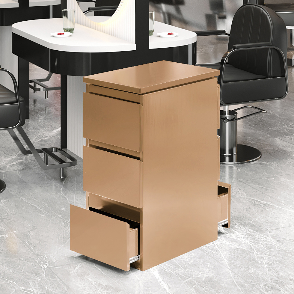 19_양면 3드로 와이어 드로잉 지문방지(로즈골드)-78x30x40cm