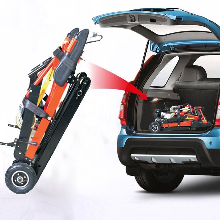 电动爬楼机载人自动上下楼老人行动不便家用爬楼神器可折叠便携