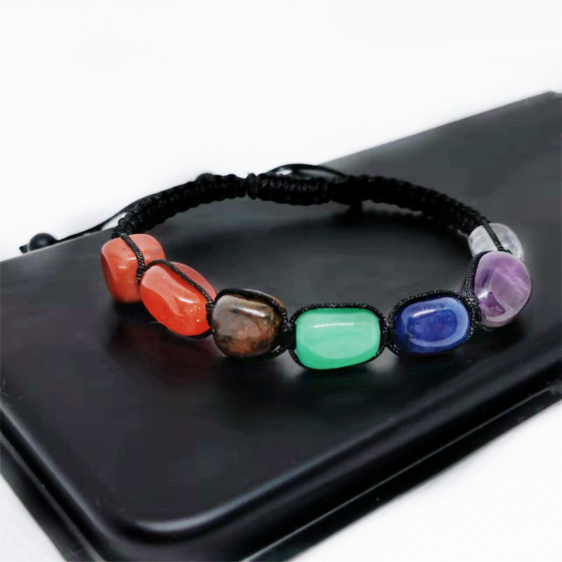 7g Weight 1 Piece Retro Multicolor Crystal Unisex Bracelets