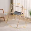 Single layer cat swing bed (gray cloth)