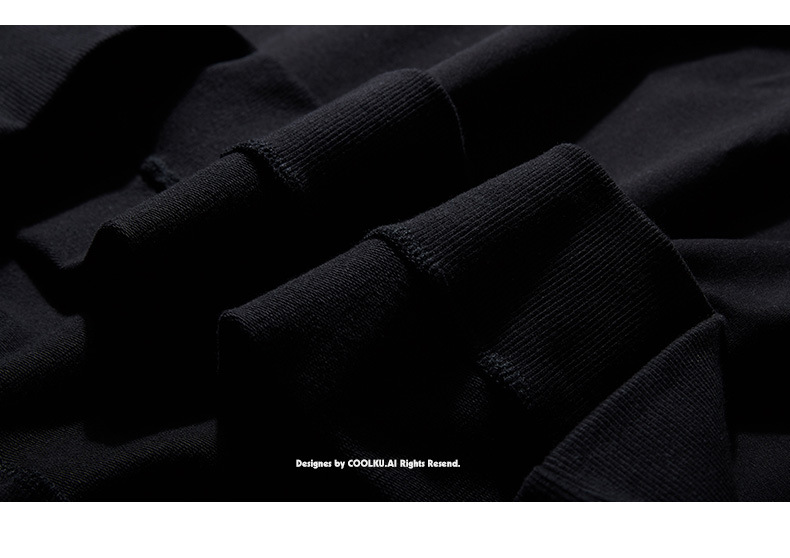 Vêtements pour hommes Marque de mode grande taille vêtements pour hommes automne lettre estampage à chaud impression bas hommes grande taille pull ample_voghion.com