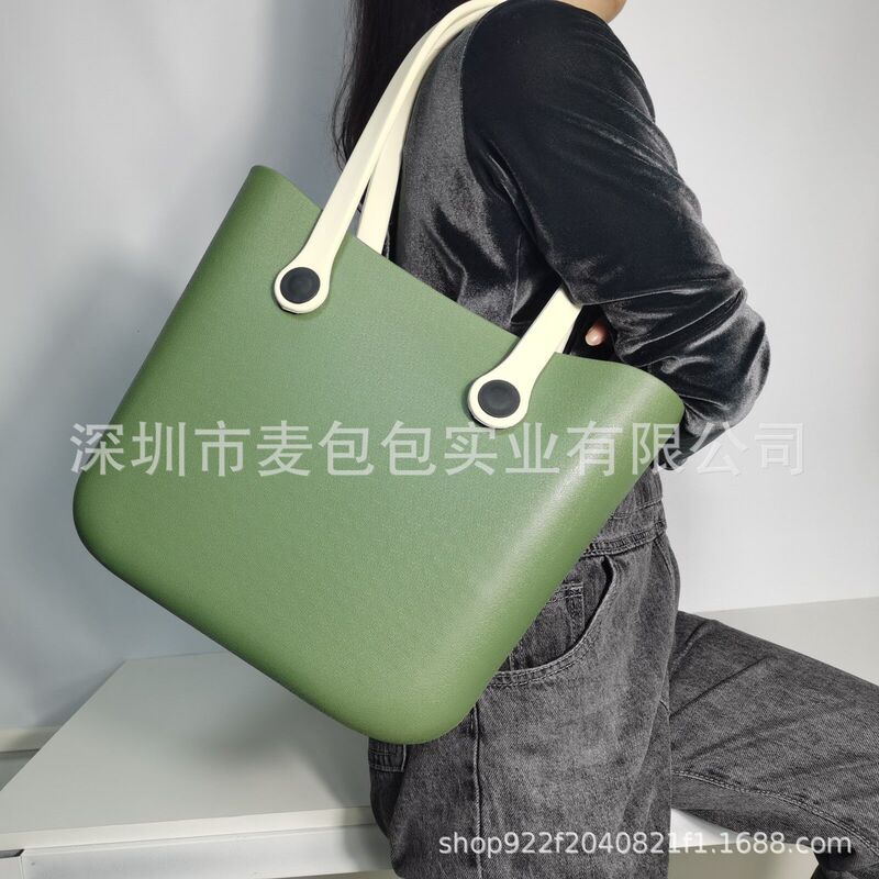 Cross-Border Popular Bageva Bag Beach Hole Bag Independent Station Style Handbag Bogg Tote Bag Armpit Bag