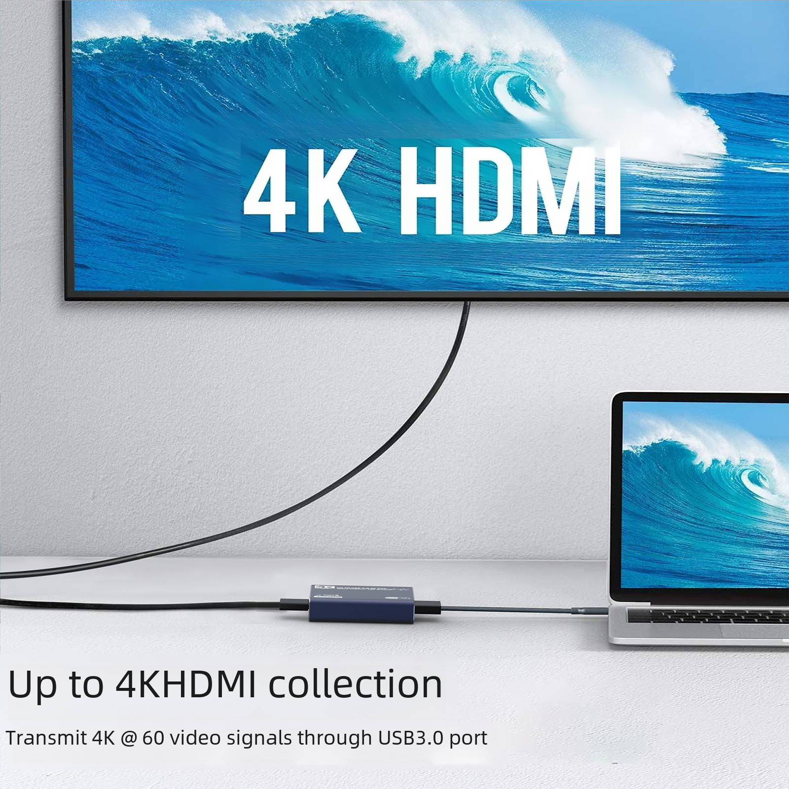 hdmi capture card 4K video live broadcast usb3.0 data camera ps4 game set-top box recording audio collection