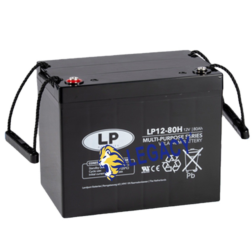 荷兰LP（LANDPORT）蓄电池LP12-80 12V80AH数据机房 移动设备电池