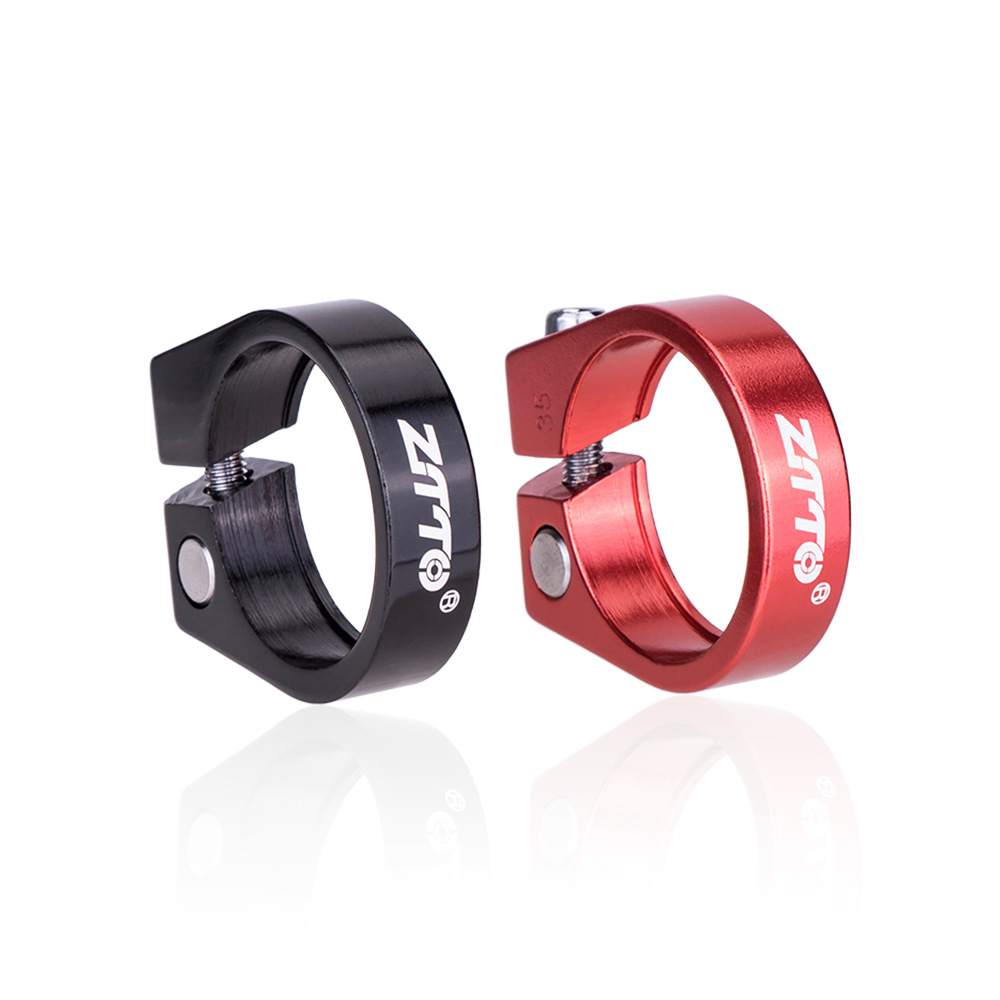 ZTTO 28.6 31.8 34.9 Bicicleta de carretera de montaña muerta bloqueo de poste de asiento clip de tubo de asiento bloqueo de poste de asiento