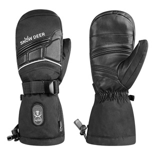 Heart Gift Electric Heated Gloves Winter Warm Outdoor Skiing Thickened Winter Windproof Three-Speed Temperature Control Heating Gloves