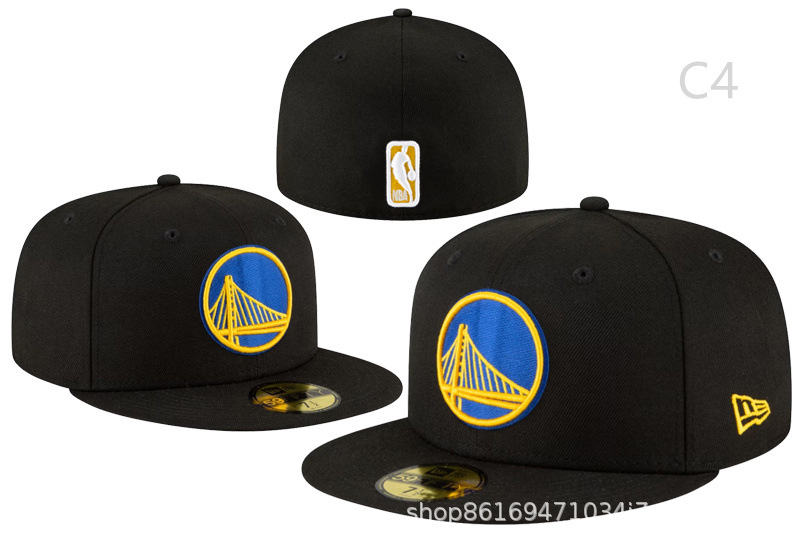 New Era Golden State Warriors Cap Black