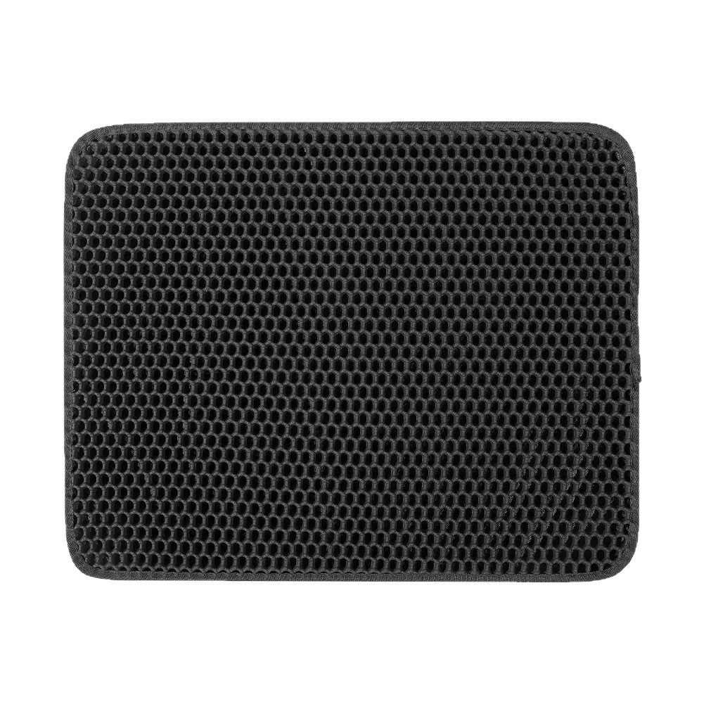 Tapete para Arena de Gato EVA de Doble Capa, Extra Grande, Anti-Salpicaduras, Lavable, Tapete para Caja de Arena de Gato, Filtro Anti-Salpicaduras, Tapete de Control de Arena