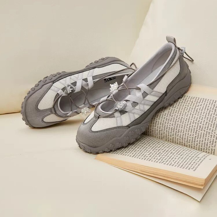 2026 New Ballet-Style Mary Jane Sneakers for Women, Summer Mesh Breathable Thin Shoes, Quirky Design 2026 New Ballet-Style Mary Jane Sneakers for Women, Summer Mesh Breathable Thin Shoes, Quirky Design