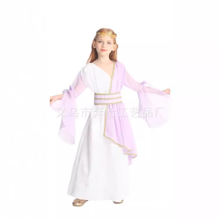 Halloween G0590 Elegant Princess Dress Kids School Drama Masquerade Table Dress Princess Dress