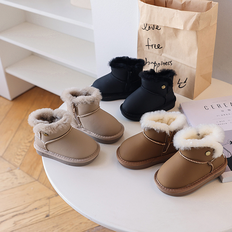 Children's warm non-slip boots