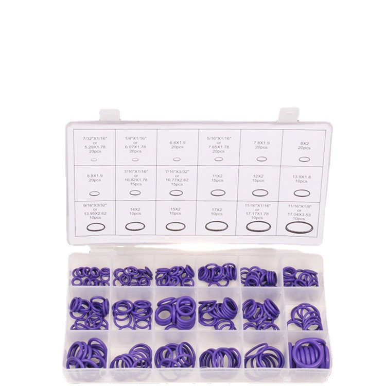 18格汽车空调盒装密封圈维修盒装O型圈丁晴橡胶圈垫圈耐高压高温