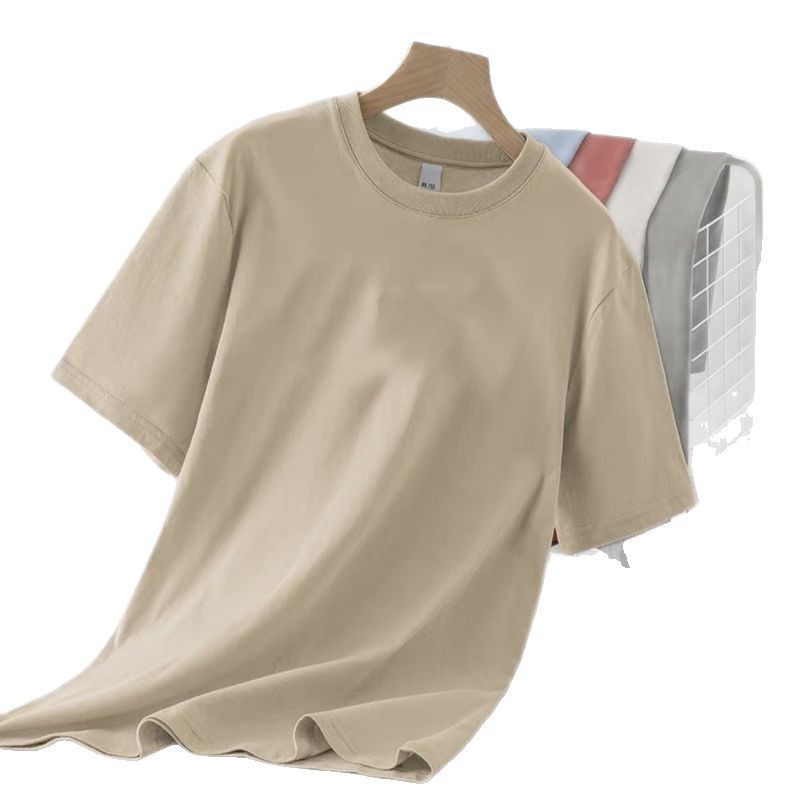 Camiseta de manga corta de los hombres de otoño nuevo estilo coreano SLIM-Fit moda impreso fino cuello redondo en el puesto image 6