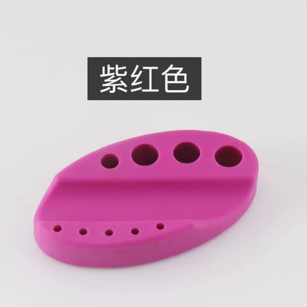 Purple silicone color rack