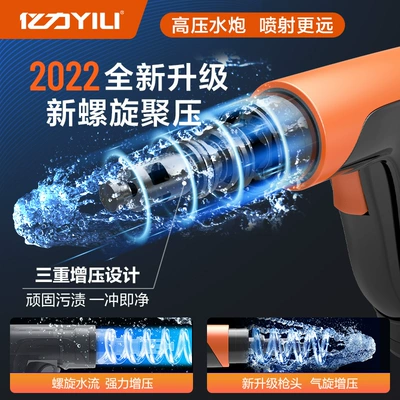 Portable car washer — Gongju Hose Set Nozzle Watering Tool