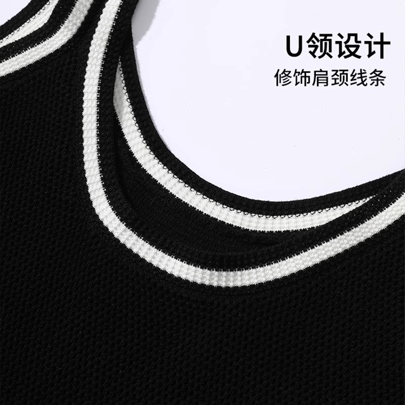 网球裙秋季女士新款快干修身显瘦复古针织跑步户外运动网球连衣裙|undefined
