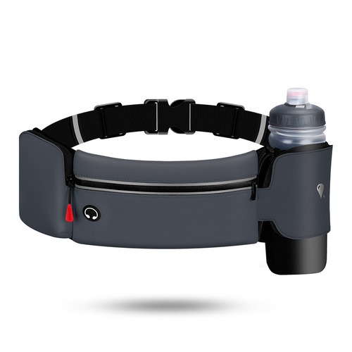 Manufacturer cross-border direct sales outdoor large water bottle sports waist bag fitness running waist bag waterproof sports mobile phone waist bag