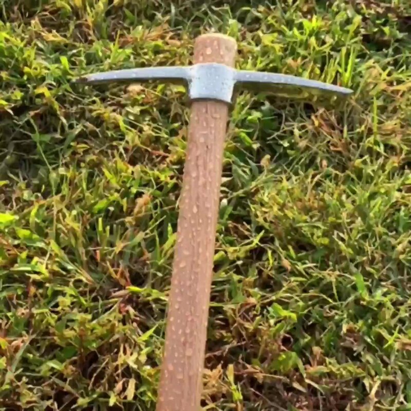 Stainless steel small pick pick pick dual-purpose ice pick hoe outdoor chisel ice pure steel axe fishing digging nest tool