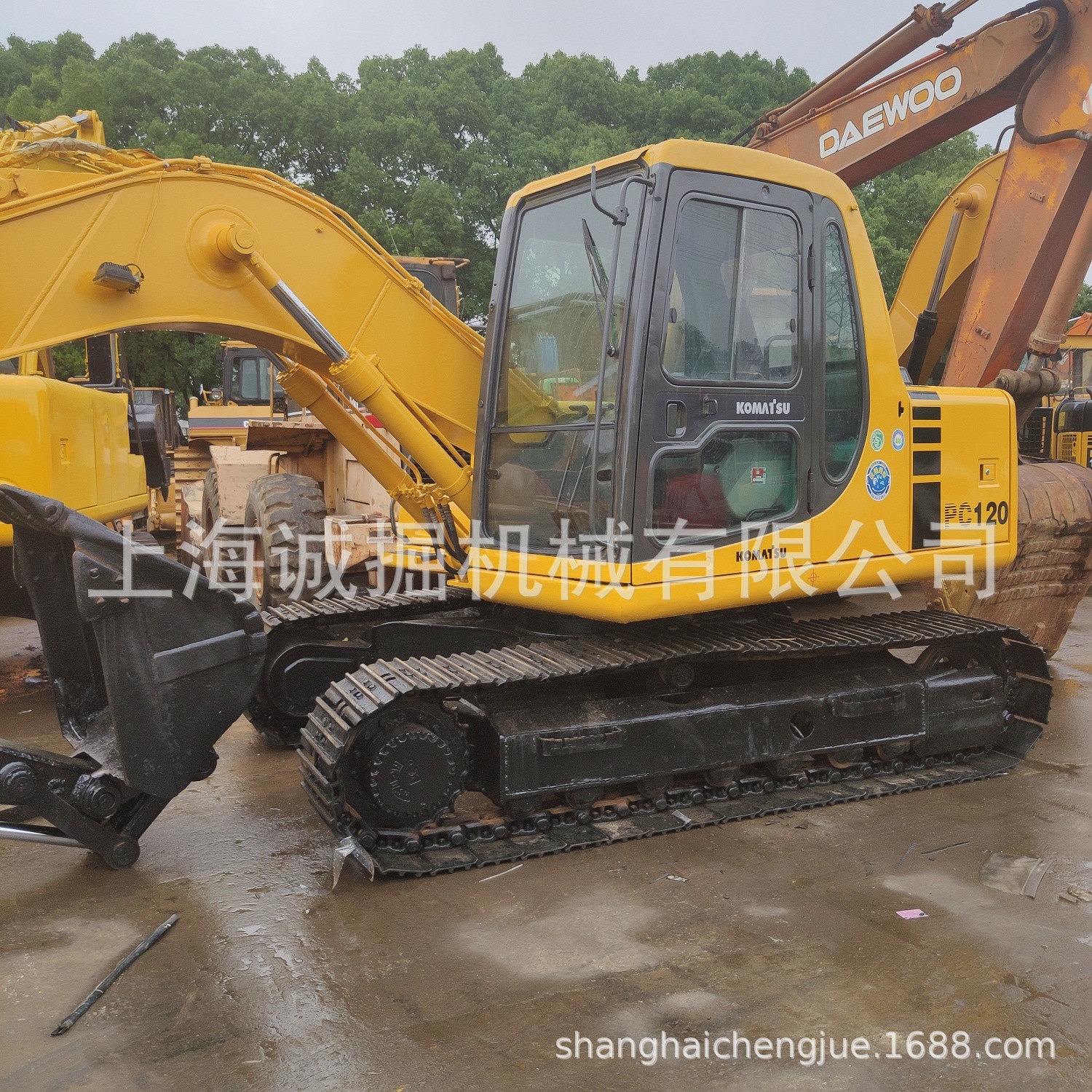 转让二手小松120-6挖掘机小松130价格 二手钩机市场