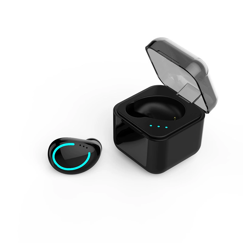 Мини-наушники в форме одного уха M‑B8, Bluetooth 5.0, CVC8.0, 50 мАч наушник + 150 мАч кейс