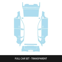25-26 Models Leapmotor B10 Invisible Car Wrap Tpu Custom-Cut Paint Protection Film Anti-Scratch (Car paint protective film) - transparent-tpu-25-26-models-zero-running-b10
