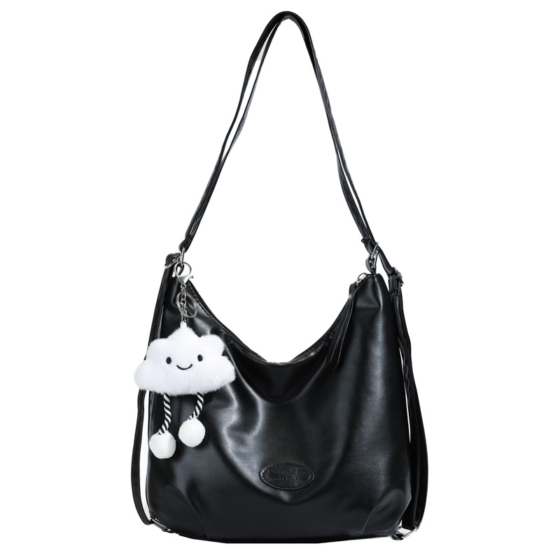 Bolsa de mujer coreana de gran capacidad bajo la axila 2024 retro nuevo otoño y invierno de hombro de moda versátil bolso de hombro