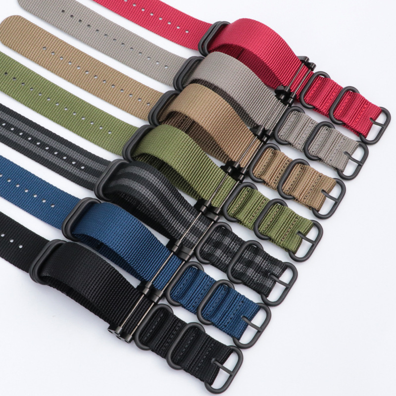 Suitable for Suunto Core Core Classic Outdoor Sports Smart Woven Nylon Rubbing Strap 24mm
