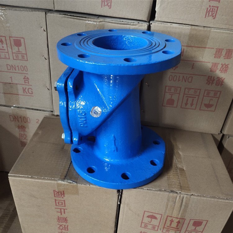 HC44X-10P 橡胶瓣止回阀 不锈钢橡胶瓣止回阀 法兰软密封止回阀