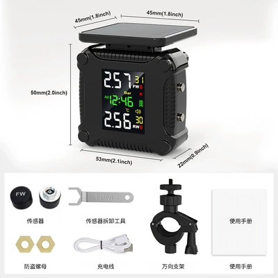 Monitor, Motorcycle Tire | Tire pressure monitoring system