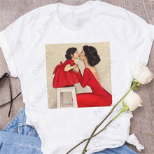 Mother Day T shirt 母女亲子装妈妈和女儿短袖T恤夏百搭宽松上衣