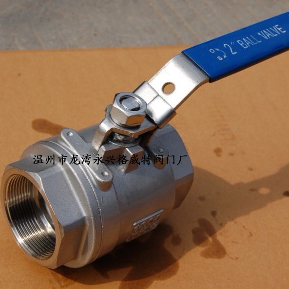 ball valve  NPT BSPT PT DIN 2PC stainless steel ball valve