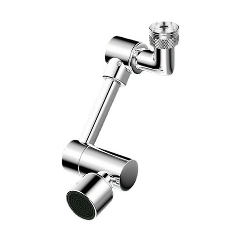 All copper faucet universal extender 1440 degree rotating mechanical arm basin anti-splash artifact extender bubbler