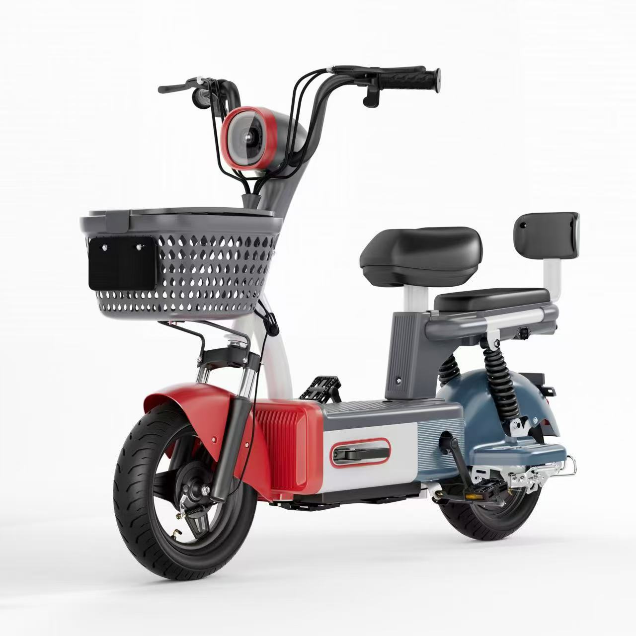 Exportación de nueva bicicleta eléctrica estándar nacional 48V dos ruedas multifuncional coche de batería doble adulto fábrica de tranvía al por mayor