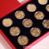 The manufacturer's spot "Yuanmingyuan Twelve Zodiac Beasts Commemorative Medal" is a set of 12 sets of rare alloy materials