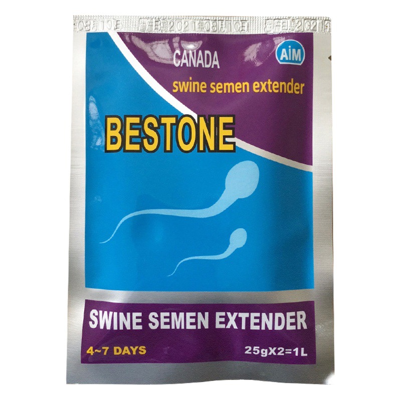 BESTONE polvo de dilución de larga duración para cerdos 4-7 días nutrición veterinaria polvo agente de preservación de esperma polvo de dilución de semen de jabalí