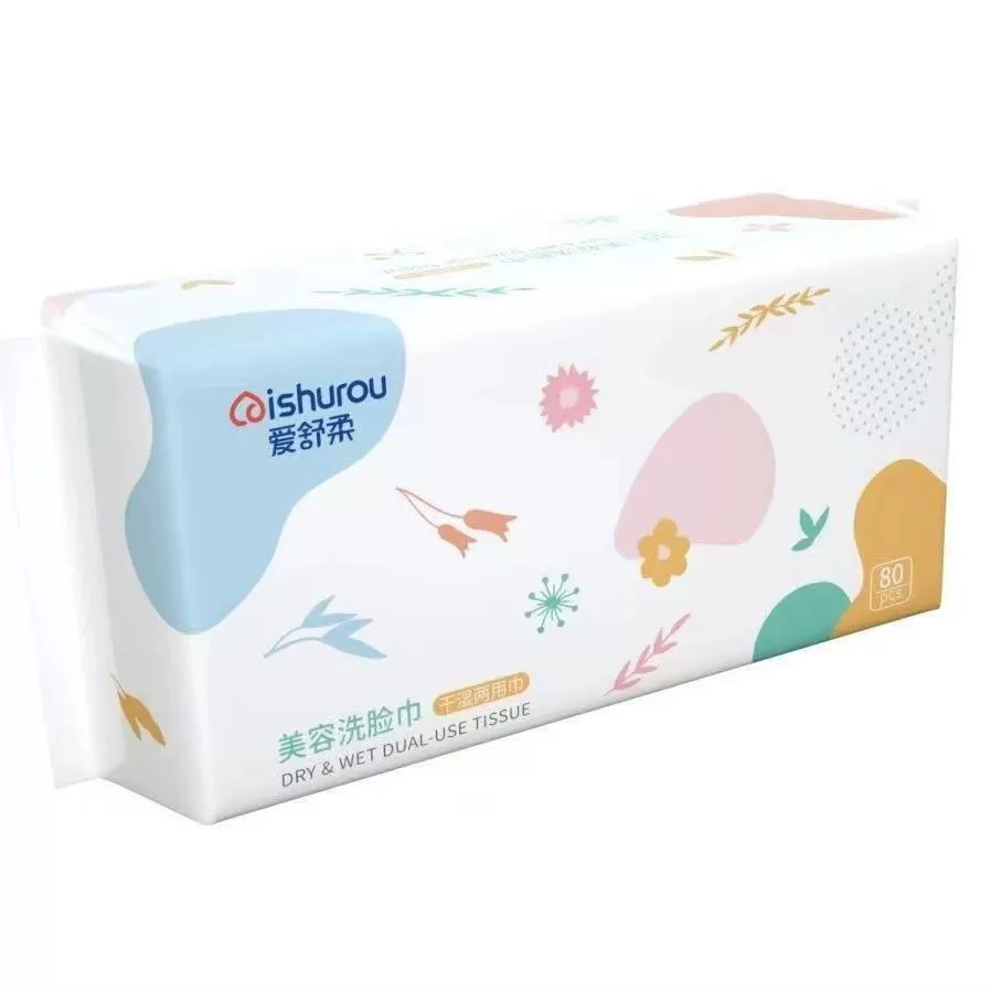 Влажные салфетки для умывания AiShuRou, очищающее молочко, 20×20 см