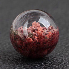 红幽灵聚宝盆散珠绿幽灵白幽灵单珠圆珠手工串珠手链项链水晶