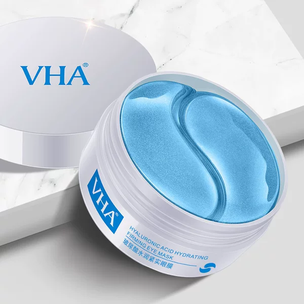 VHA Hyaluronic Acid Hydrating Firming Eye Mask, Moisturizing and Nourishing Eye Care Eye Mask Patches, Wholesale from Manufacturer