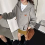 宽松连帽加厚秋冬卫衣